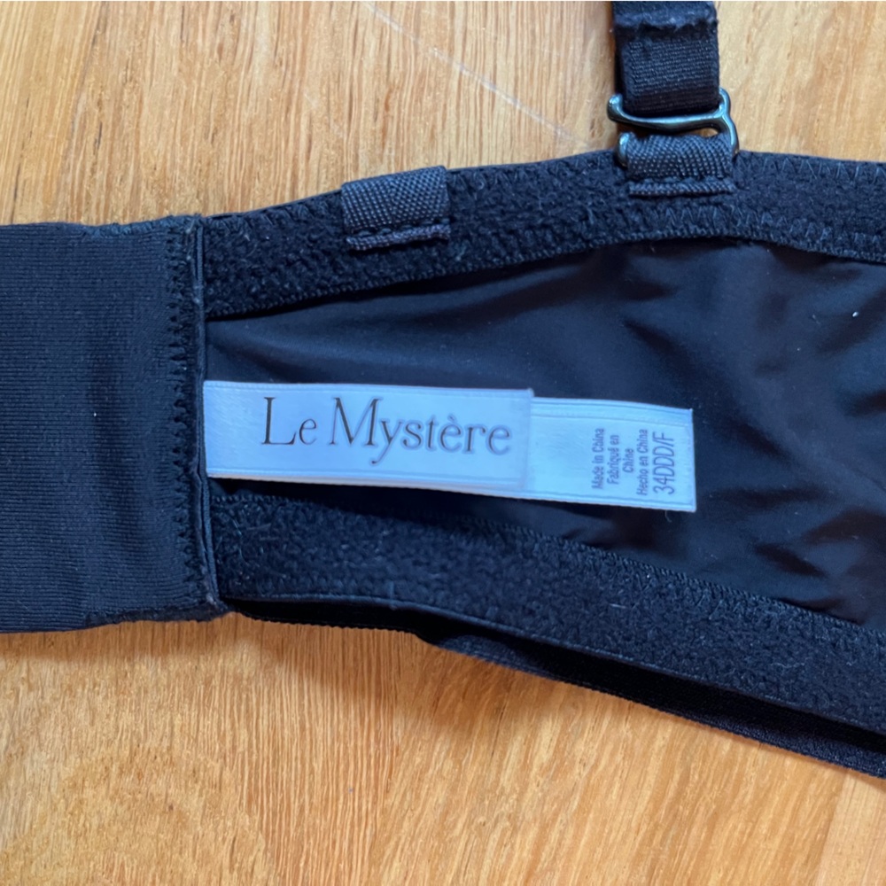 Le Mystere 34DDD Black Sheer Underwire Bra - Picture 9 of 9